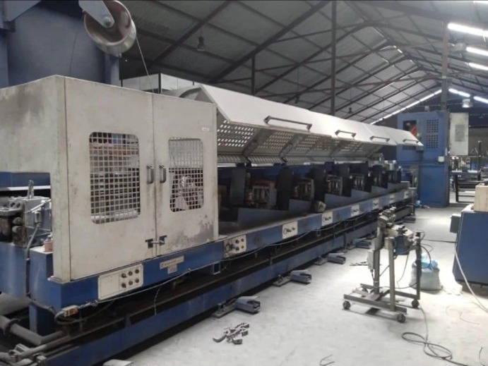 Steel processing equipment at Sonic Steel's Dankotuwa facility